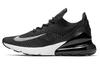 Air Max 270 Flyknit Preto Branco Feminino AH6803-001