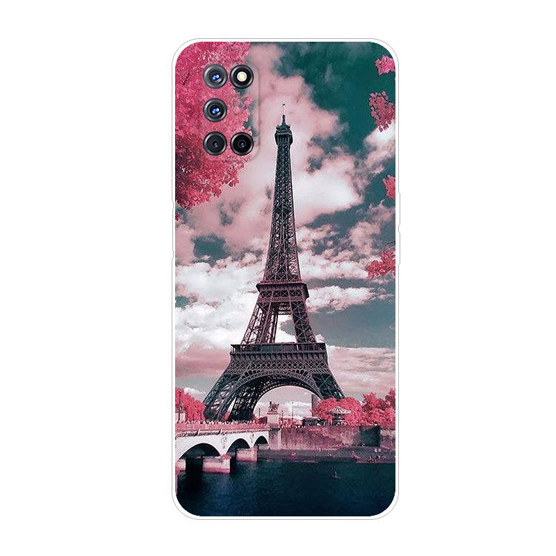 For Coque OPPO A52 Case A 52 Cute Painting Soft TPU Silicon Back Cover For OPPO A72 2020 A 72 Phone Cases For OPPO A52 A92 Capa
