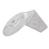 Boat Motor Trim Tab Anode Aluminum Alloy 822157T2 Replacement for Mariner 25?50 HP 2 4 Stroke