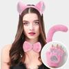 Jk Cosplay Headwear Lolita Halloween Dress Up Cute Cat Ears Headband Set  Student