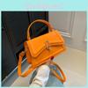 Stylish Small Square Bag Chic Crossbody Bag 2023 Fashionable Niche Bag Women Casual Tote Green