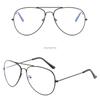 Finished Myopia Glasses Women Men Double Beam Nearsighted Eyewear Metal Frame -1.0 To -4.0 HD Prescription Glasses