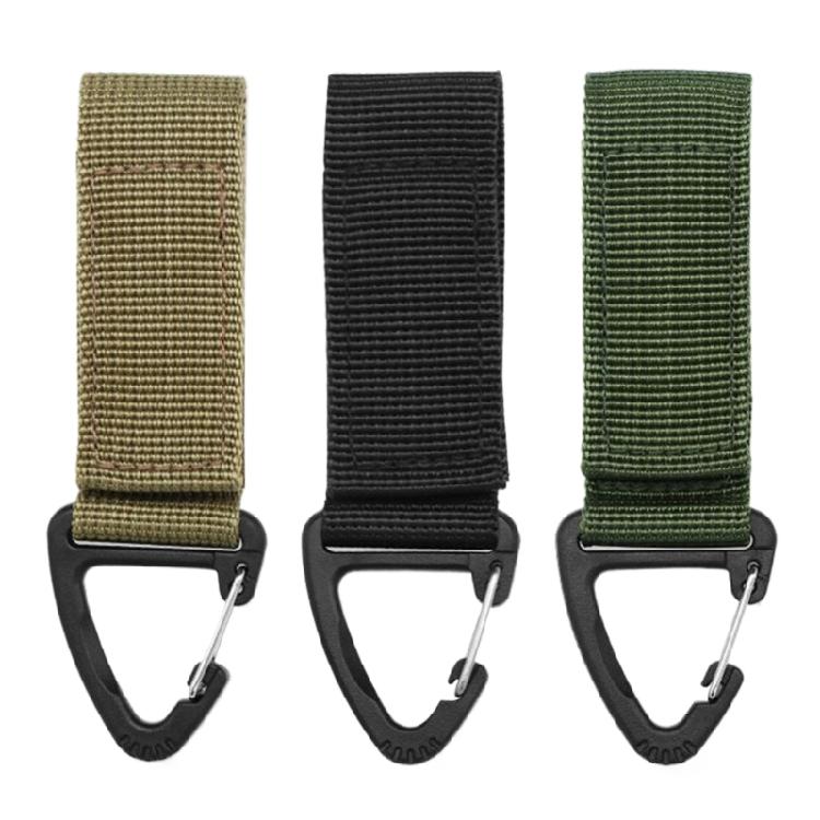 Tactic Belt Key Keyring Keychains Belt Clip Webbing Hangings Buckle Keychains