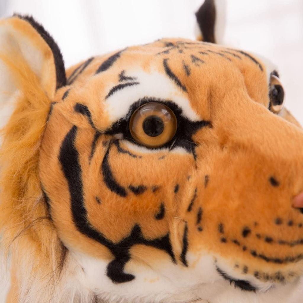 Plush Tiger Body Pillow, Perfect Gift for Kids, Birthdays, Anniversaries, and Celebrations (50cm)