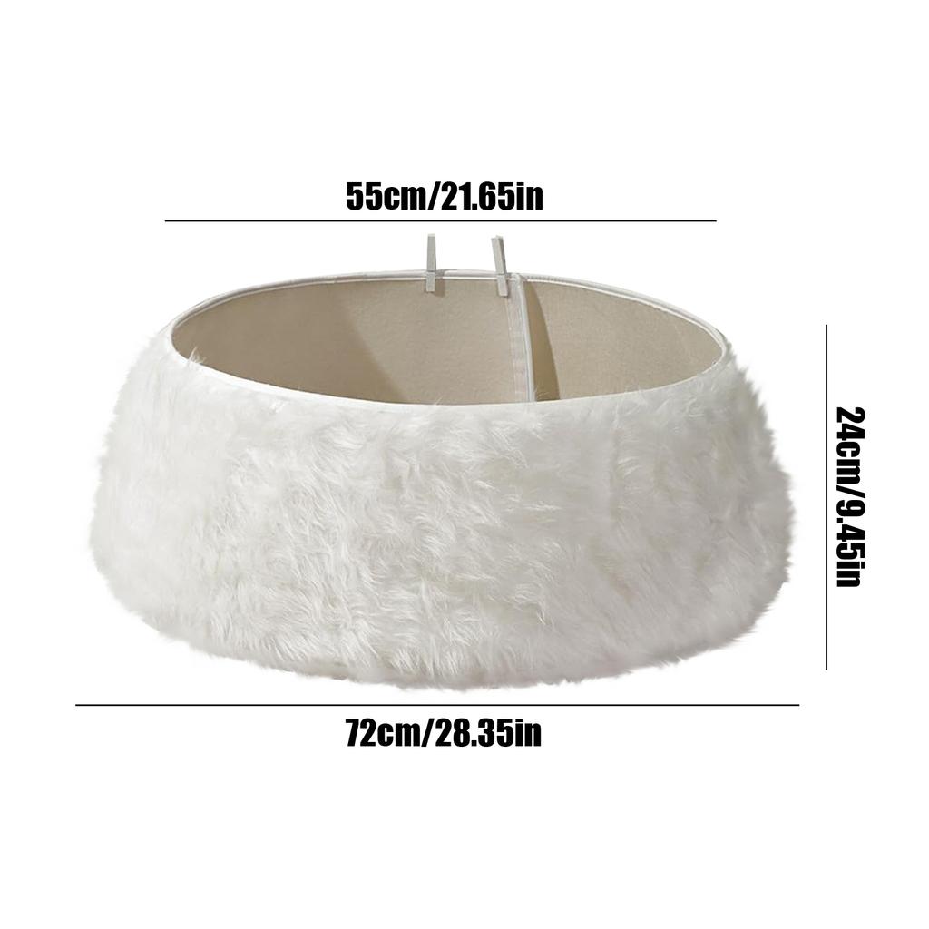 Christmas Tree Skirt Snowflake Decoration Skirt Christmas Decoration Ornament