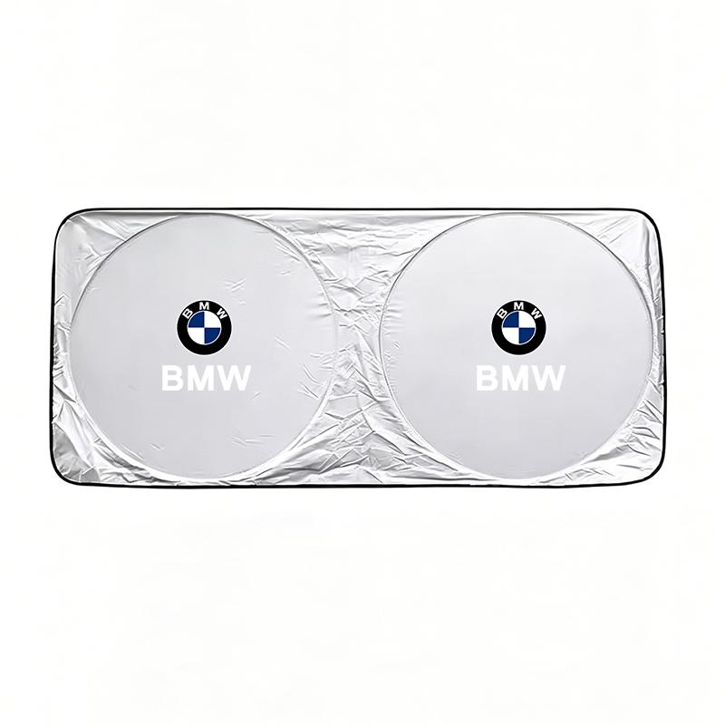 Car Windshield Sun Shade Cover Visor For BMW G80 G06 G07 G42 G14 G15 G16 F82 F20 F21 F83 M2 M3 M4 M5 M8 F95 F96 E90 / Stickers