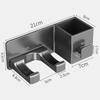 Hair Dryer Storage Rack Non Perforated Bathroom Wall Mounted Hair Dryer Bracket Bathroom Air Duct Storage Rack Hanging Rack