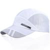Verstellbare Schnelltrocknende Atmungsaktive Mütze Laufen Baseball Sommer Mesh Kappe Schirm Sportlich Cool Mode Heiß Outdoor Beliebt Männer Frauen