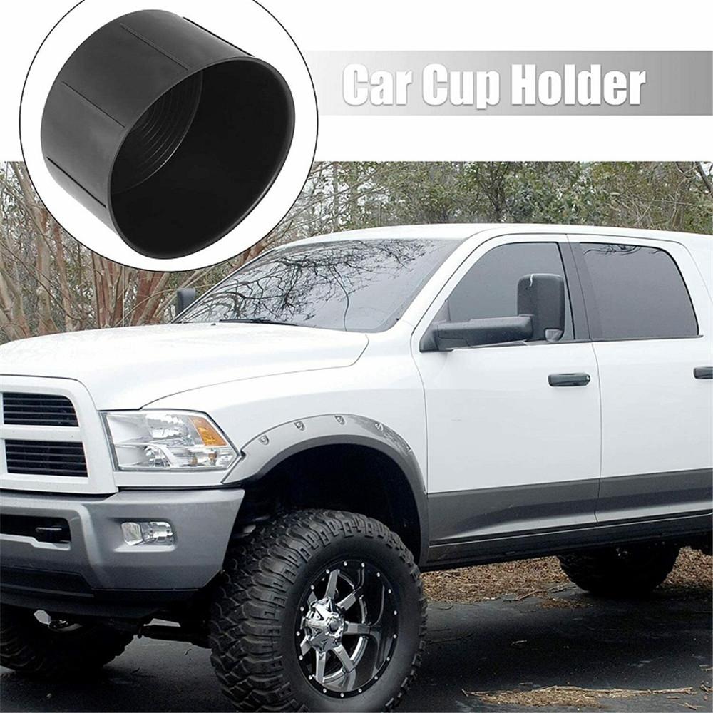 2 pezzi Portabicchieri per console centrale Inserto nero per Dodge Ram 09-16 1500 2500 3500