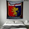 Genoa CFC Wall Tapestry Aesthetic Wall Hanging Printed Fabric Blanket Decorative Tapestries for Bedroom Living Room Home Decor