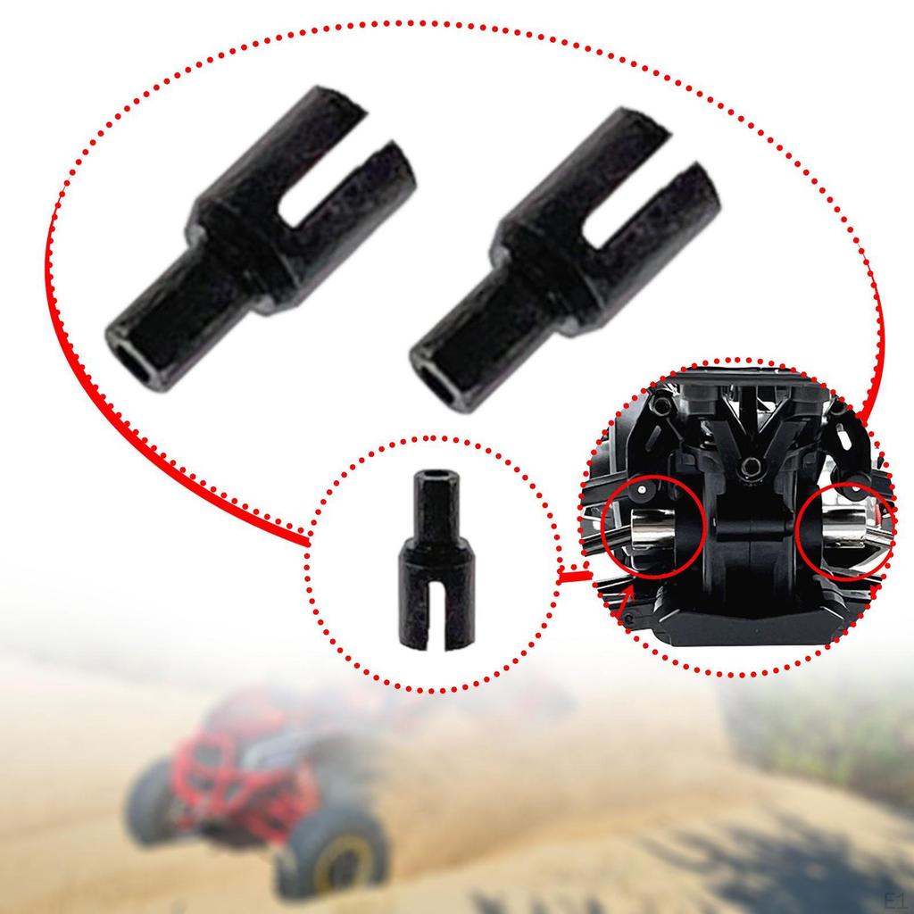 2x RC Car Differential Cup Main Drive Shaft Joint Professional Lightweight Upgrade Part