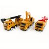 Warrior Engineering Vehicle Model Die-casting Car Toy Excavator Mixer Educational Toys Christmas Gifts Miniaturas De Carros 1/24