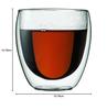 bodum PAVINA Double-Walled Glasses, 0.25L (Set of 2) 4558-10