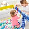 4/8Pcs Baby Pull-Up Ring Toddlers Walking Helper Practice Exercises Assistant Tool Stand-Up Rings Infant Crib Playpen Hanging Ring