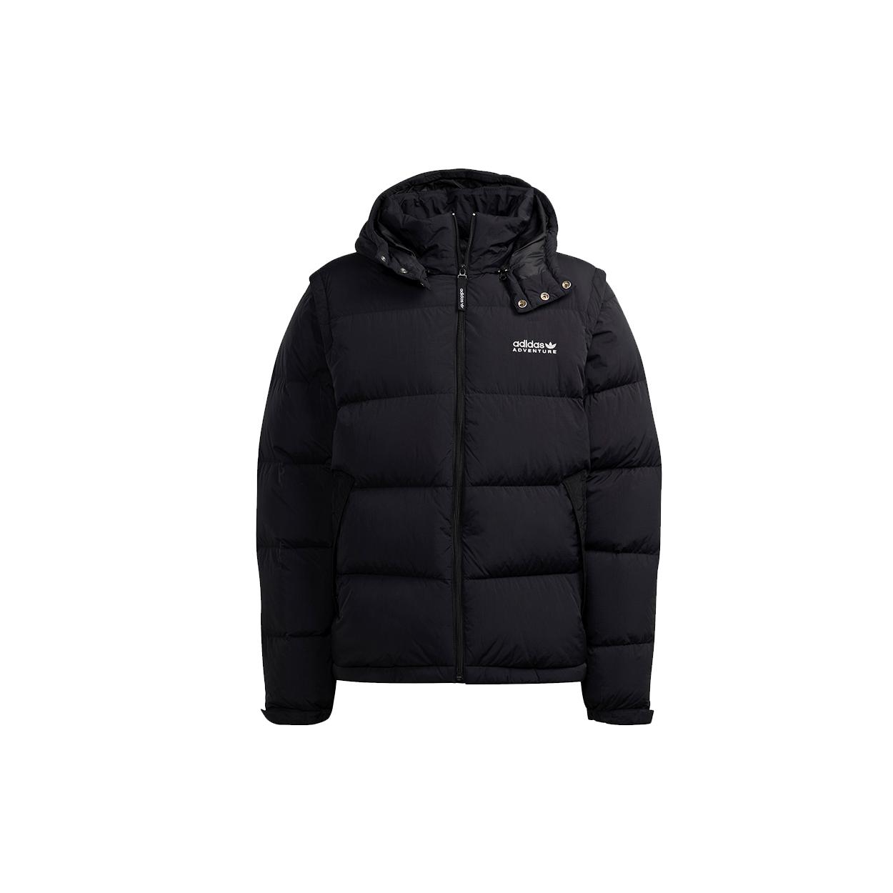 Adidas Originals Пуховик Optimus Зимний Мужской Черный H13574 XS