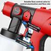 Compatible with Milwaukee 20V Max Cordless Electric Paint Sprayer with 1000ml Container for DIY Home Furniture Painting Projects Tool