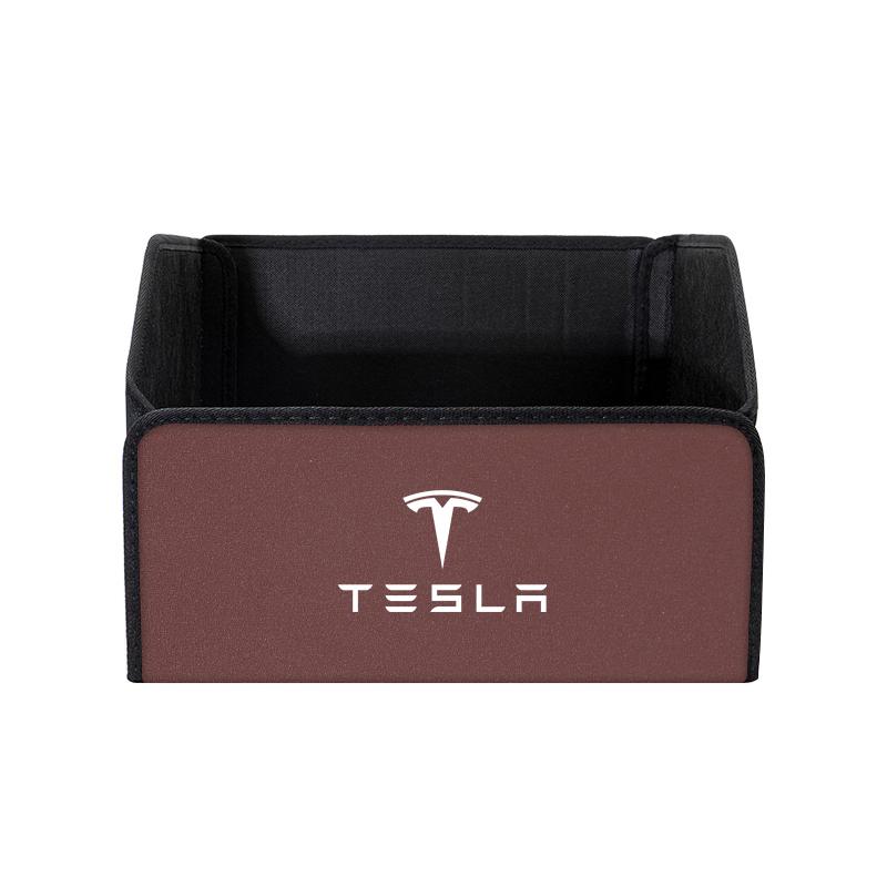 Tesla Składany Samochodowy Organizer do Bagażnika Pudełko na Narzędzia Klucze do Highland S Cybertruck 3 Model Y X Juguete Bonina SpaceX