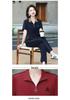 Women's Summer Sports Suit: Stylish, Age-defying, Short-sleeved T-shirt for Middle-aged Ladies with a High-end Feel.