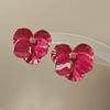 Vintage Color Flower Petal Earrings Luxury Women Travel Seaside Wearable Jewelry Girls Photo Props Fashion Elegent 3D Earring
