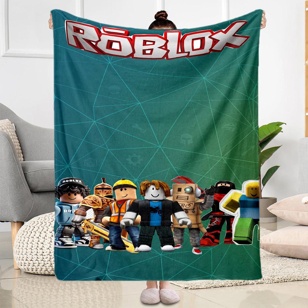 Roblox 275 Blanket Durable Comfort Perfect for Couch Sofa Seaside for All Occasions Warmthful Decor Suitable for Gifting Relatives and Friends