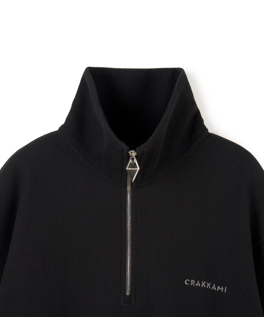 Keulaegemai Signature Tape Waffle Half-Zip