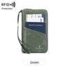 2024 RFID Anti-Theft Multi-Functional Passport and Travel Document Bag