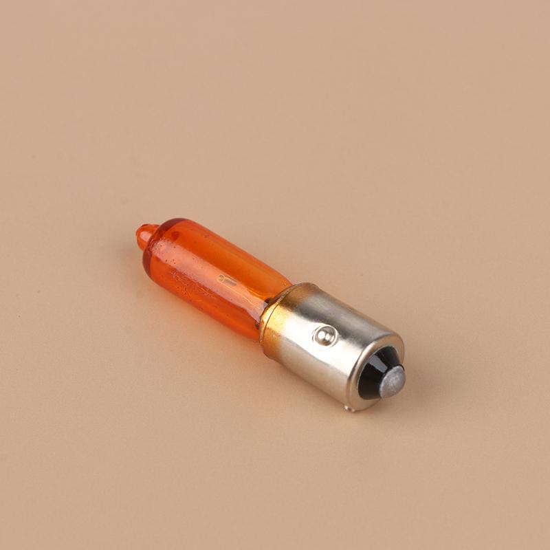 2Pcs Amber Light Bulbs Universal 12V 21W Auto Car Motorcycle Motorbike Scooter Mini Miniature Indicator