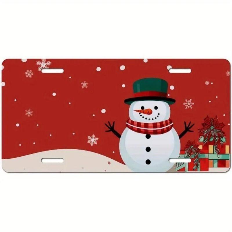 Motorcycle Souvenir License Plate, Metal Auto Wall Decor 15x30cm