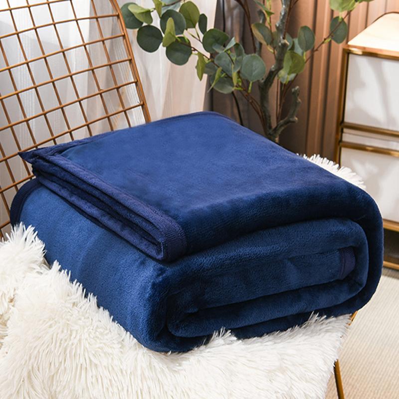 Modern Solid Color Throw Blanket Comfy and Cozy Lightweight Super Soft Blanket for Home Couch Sofa Bed Bedspread Travel Camping