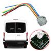 2 Stück Für Ford Transit Custom Tourneo Mk8 Mk9 2014 - 2025 Rücklicht-Glühbirnen-Kabelbaum-Stecker Stecker Kabelbaum Vorverkabelt 1829122