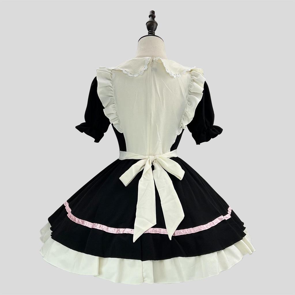 New Cross-Border Cute Maid Cosplay Lolita Halloween Costume for Women