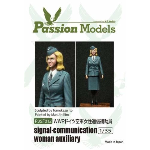 

Passion Model 1/35 WWII German Air Force Female Signal Assistant Resin Kit P35F012
