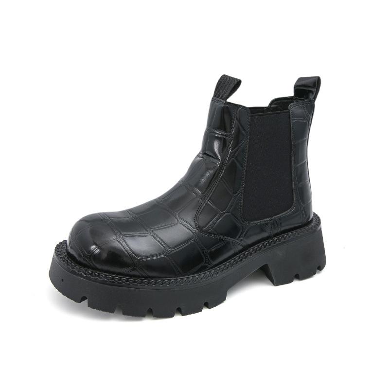 Martin boots Derby casual business platform high-top boots