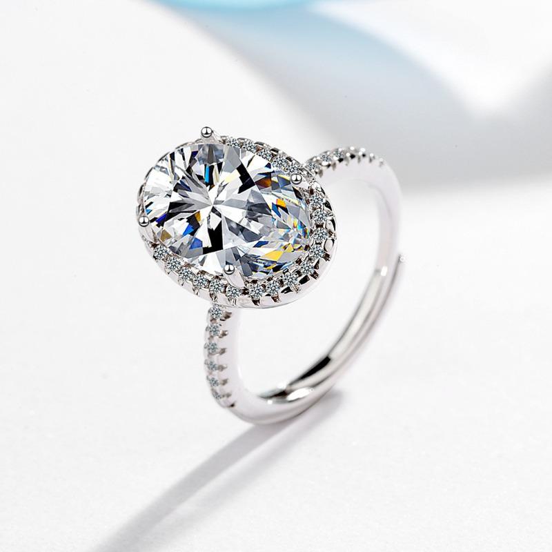 Copper Ring 5A Zircon For Women Cassic Wedding Jewelry Engagement Bands Fine Fashion Gift Party High Quality