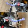 Motorcycle Brake Clutch Levers with LED Light Replacement Brake Levers for CG125 Motorbike Accessories Easy Installation