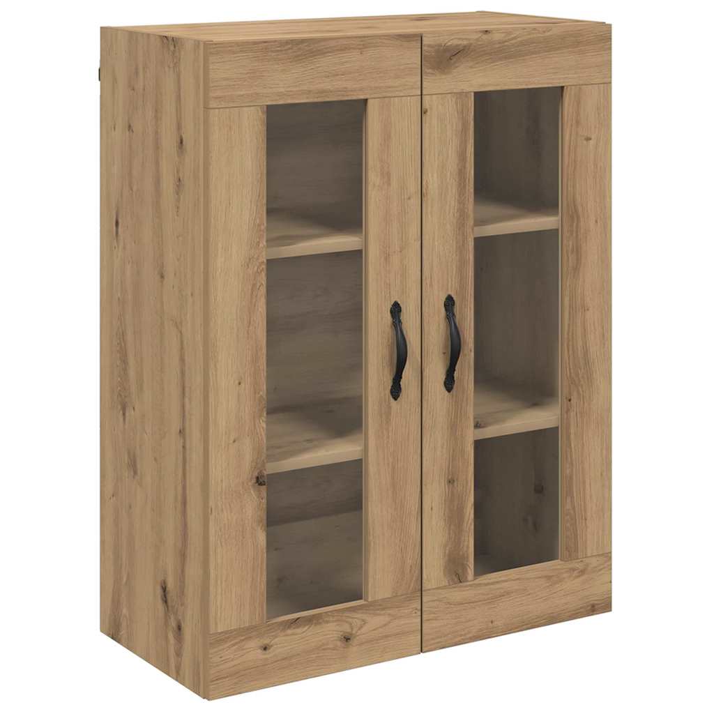 Artisan Oak Wall Mounted Cabinet 69.5 x 34 x 90 cm