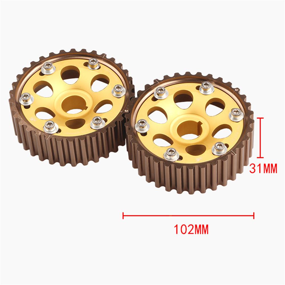 2pcs Cam Gears Set Fit for Honda B-Series B16A B18C B18C5