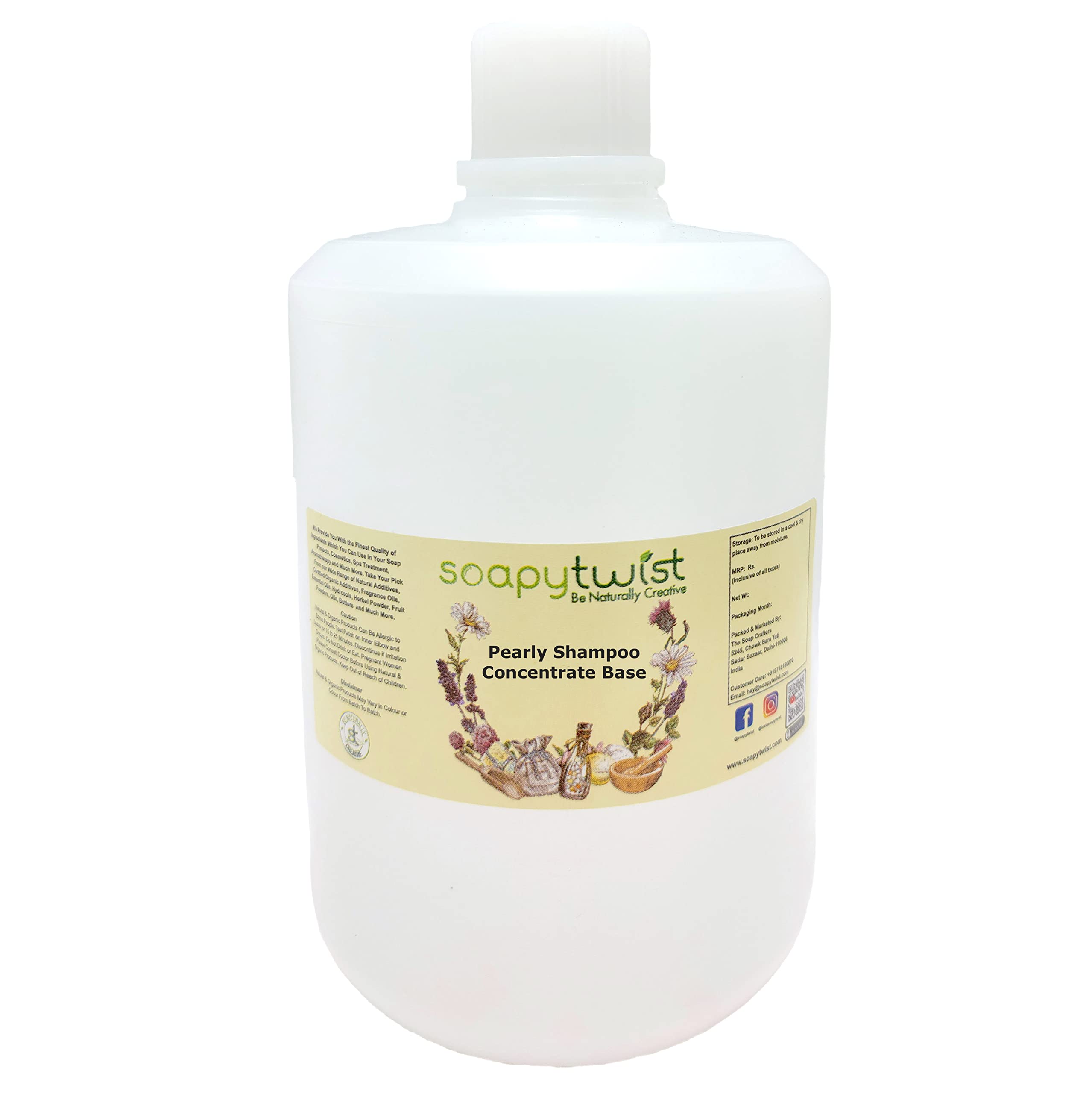 

Soapy Twist Pearly Shampoo Base Concentrate (750g)