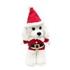 Pet Christmas Costume Set Dogs Cats - Red White Cosplay Outfit Cotton XS To XL