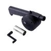 Outdoor Cooking BBQ Fan Air Blower For Barbecue Fire Bellows Hand Crank Tool For Picnic Camping