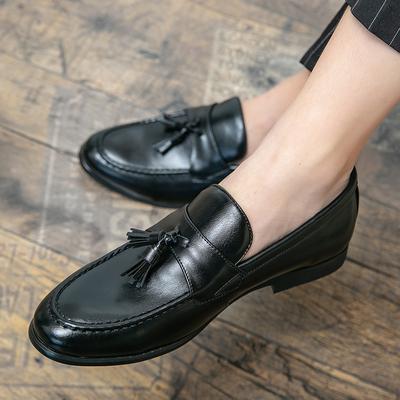 Nova Chegada Sapatos Casuais Sapatos Slip-on Masculinos de Negócios Mocassins Versáteis Flats de Condução Feitos à Mão Moda Sapatos de Couro Masculinos para Exterior