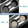 2pcs Watercolor Floral Car Cup Holder Coasters- Fit, Non-Slip Rubber Drink Mats for Vehicle Interiors, Car Coasters for Cup Holders