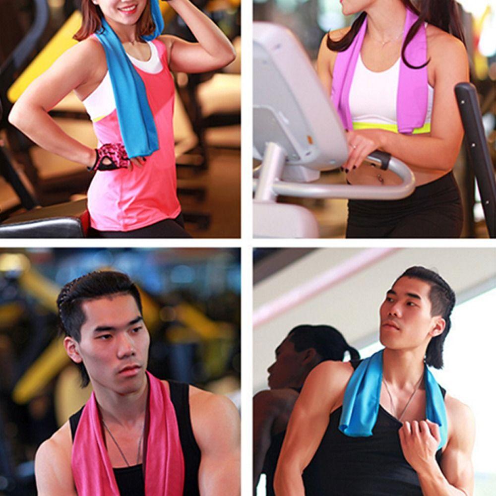 Portable Breathable Cooling Towel Ultra Soft Quick Drying Ice Wipes Lightweight Sunstroke Prevention Microfiber Towels Summer