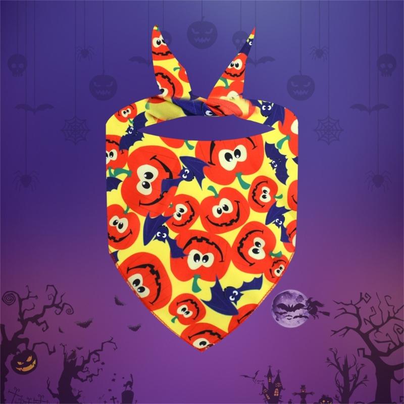 3pack Festives Dog Headscarf Pet Triangles Shape Scarf Holiday Pet Fashion Scarf for Large Breeds