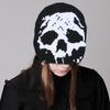 Hiphop Knitted Hat Breathable Acrylics Hat Adjustable Size Hat Youth Trendy Hat for Trendy Youth