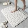 Home Cobblestone Embossed Door Carpet Door Mat Bathroom Simple Wind Absorbent