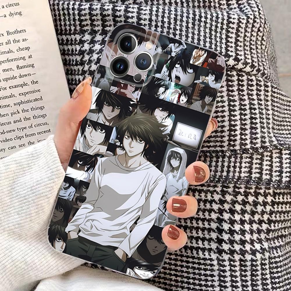 Anime Death Note Phone Case For IPhone 15 14 11 12 13 Mini Pro XS Max Cover 6 7 8 Plus X XR SE 2020 Funda Shell