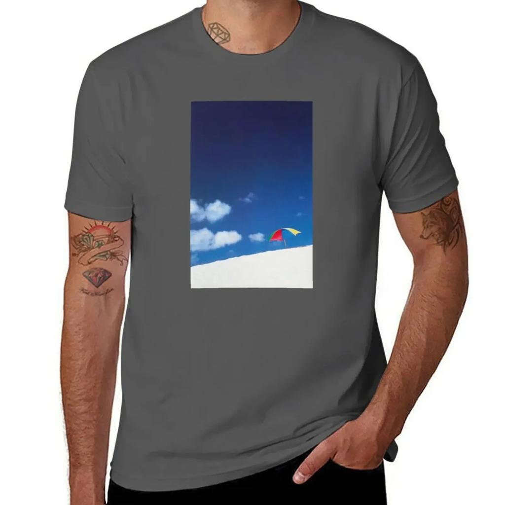 Chris Rea: T-shirt On The Beach t-shirt grafica camicetta vintage t-shirt nere per uomo