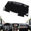 For Toyota Alphard Vellfire 30 AH30 2015- Dashmat Dashboard Cover Mat Pad SunVisor Dash Board Protect Carpet Car Accessories