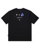 Nupeuebeullu Neb Blue Shine Logo Tee (Black)